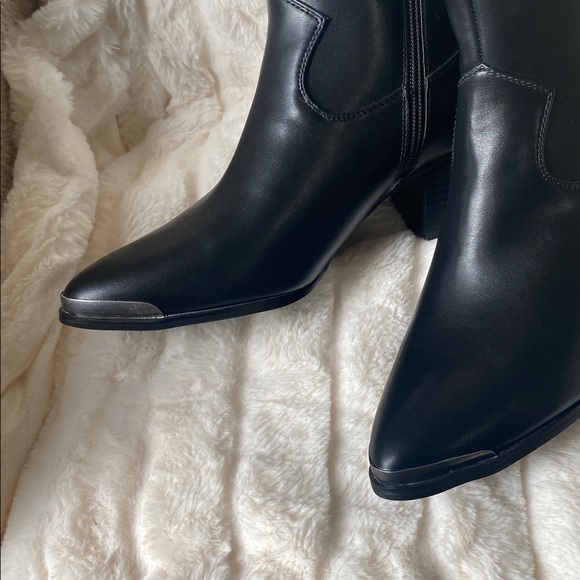 Black western Ankle Boots - Picture 7 of 8